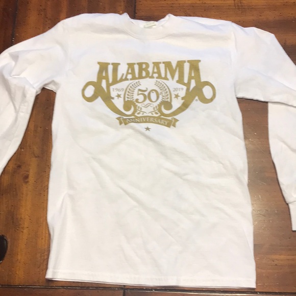 Alabama Country Music 50th Anniversary Long Sleeve Tee - Picture 1 of 6